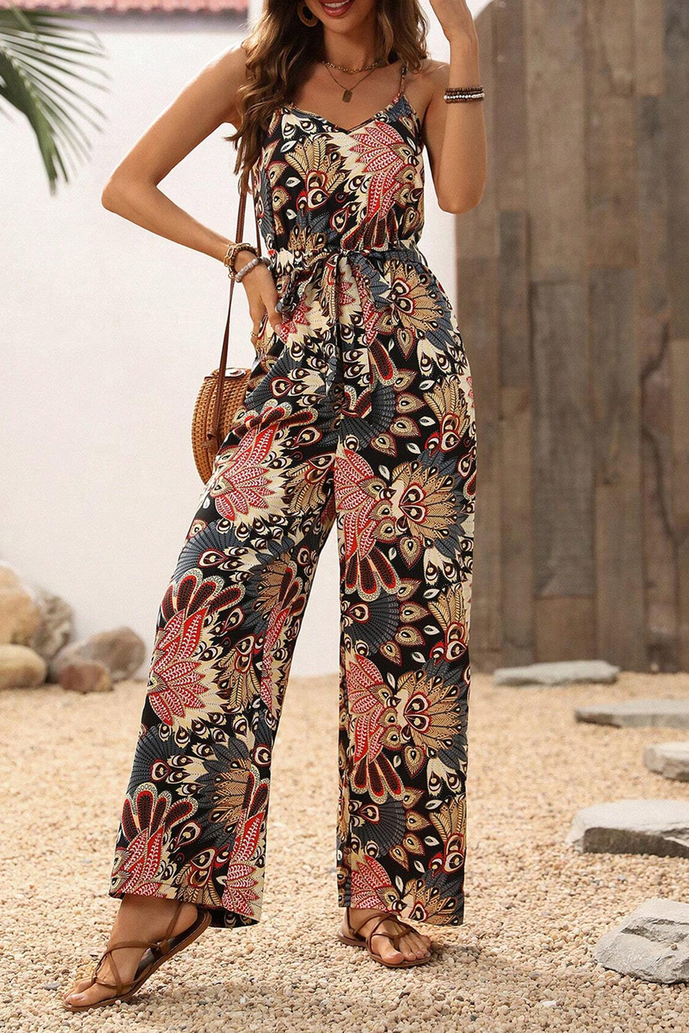 Itzel Wide Leg Jumpsuit