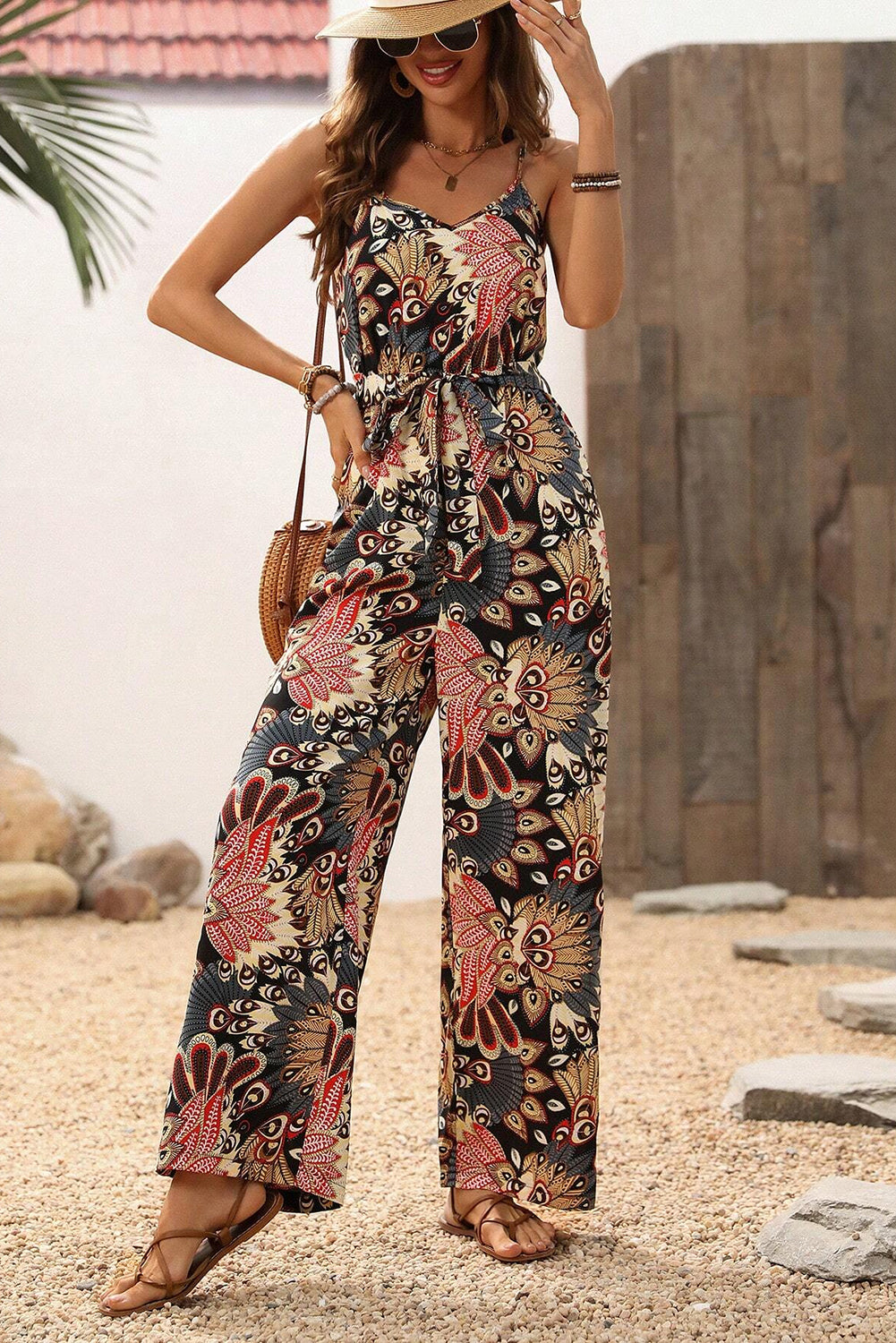 Itzel Wide Leg Jumpsuit