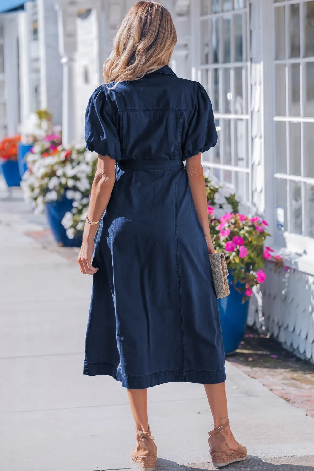 Sail Blue Denim Dress