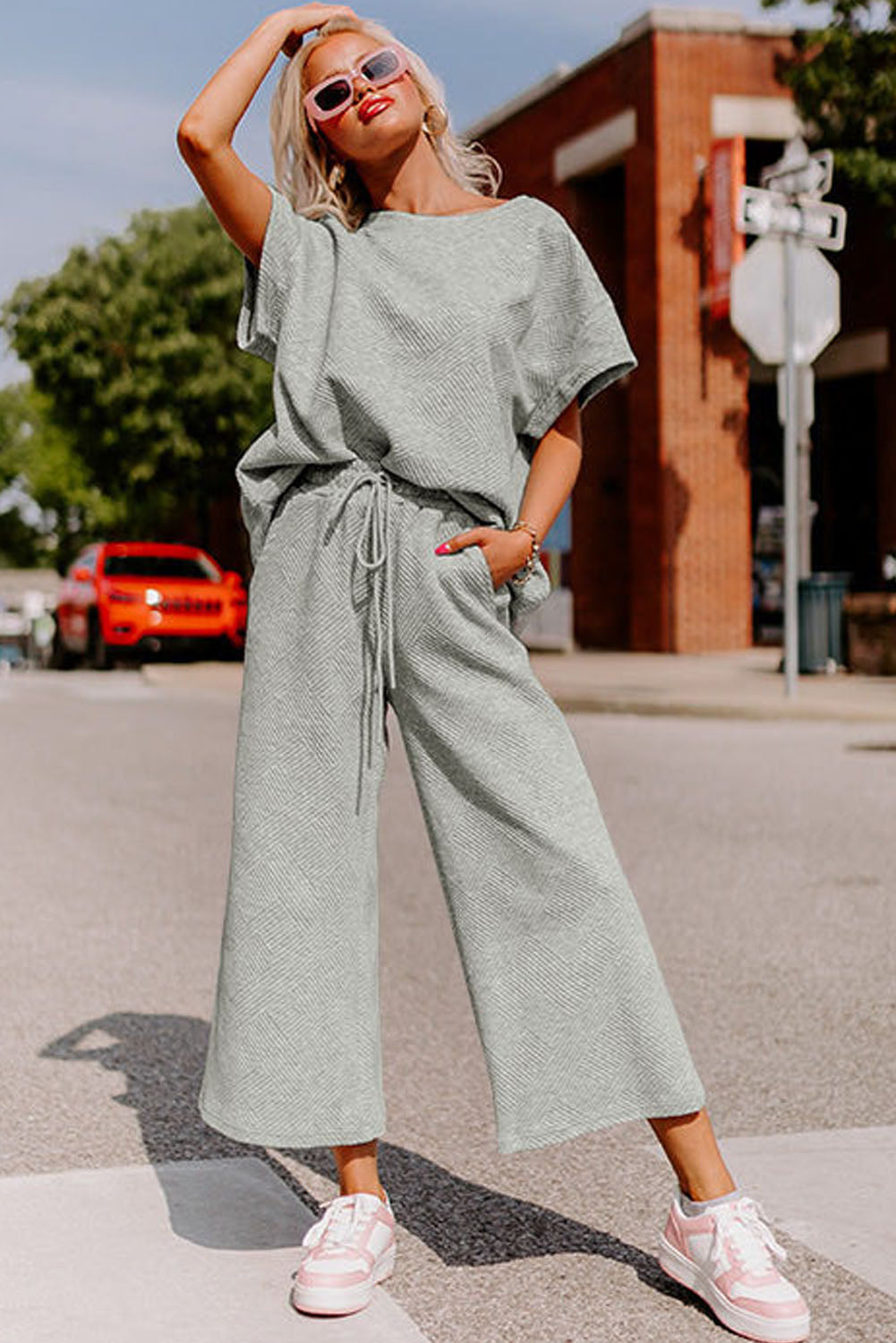 Easy Vibes Matching Set