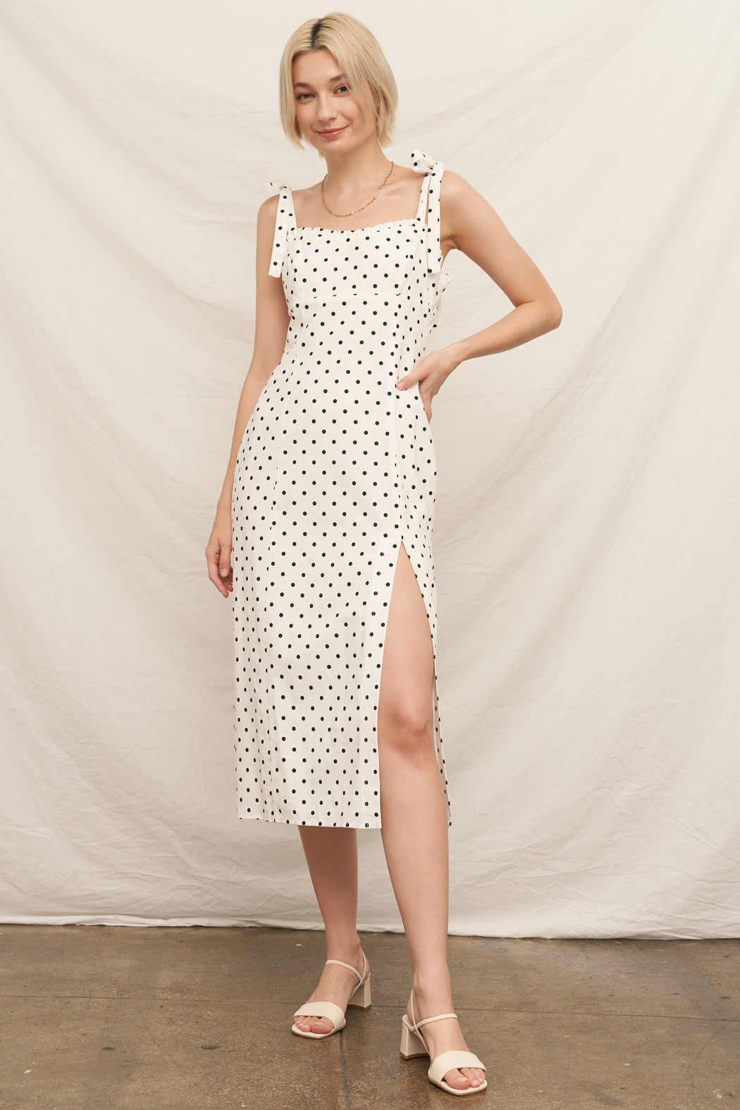 Dotty Bell Polka Dots Dress