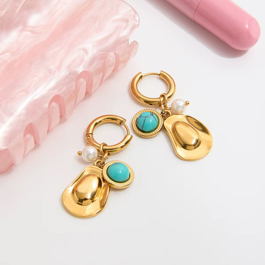 Western Cowboy Hat Earrings