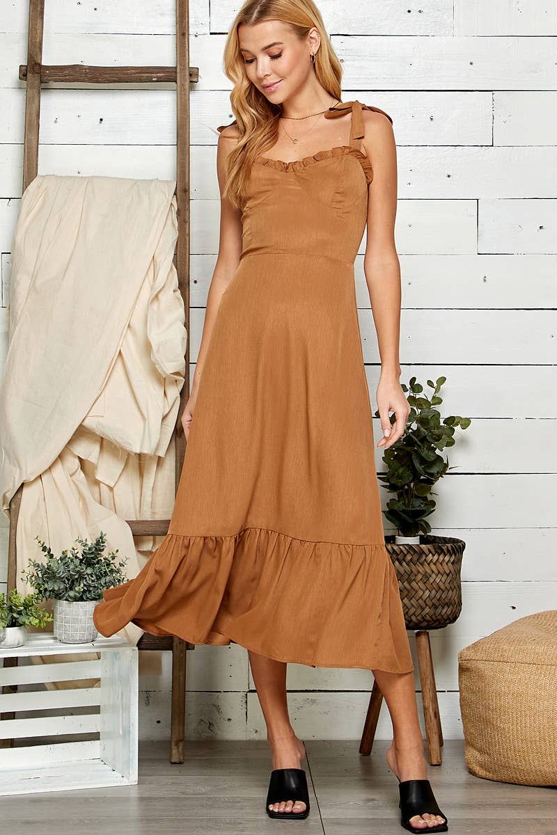 Golden Hour Tiered Dress