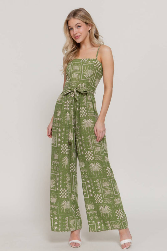 Endless Summer Printed Jumpsuit