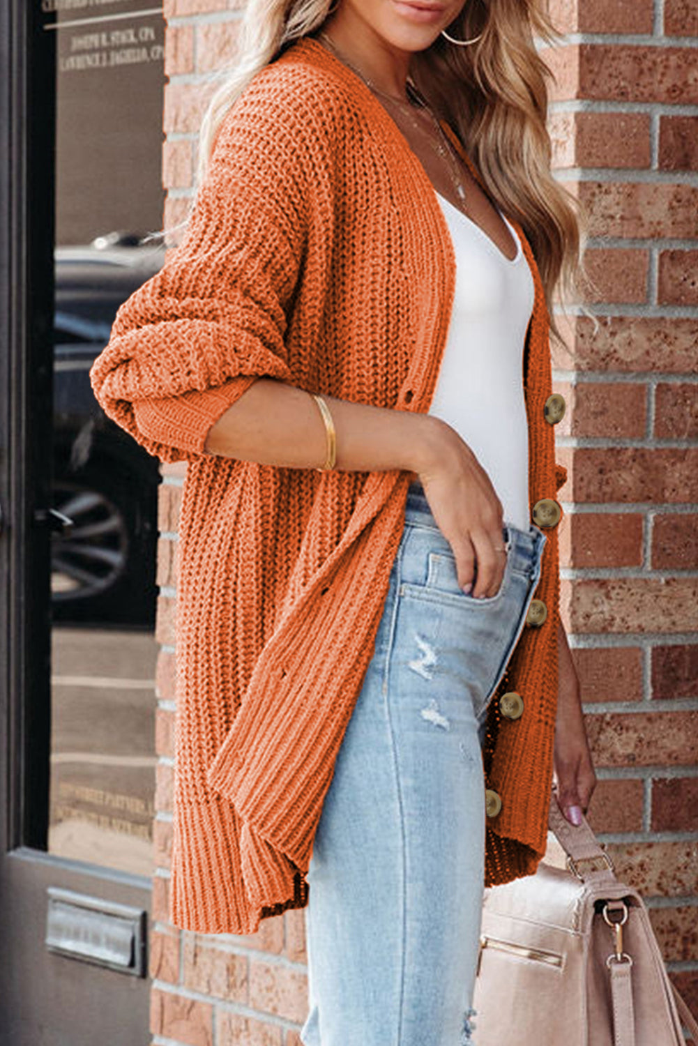 Gold Flame Cardigan