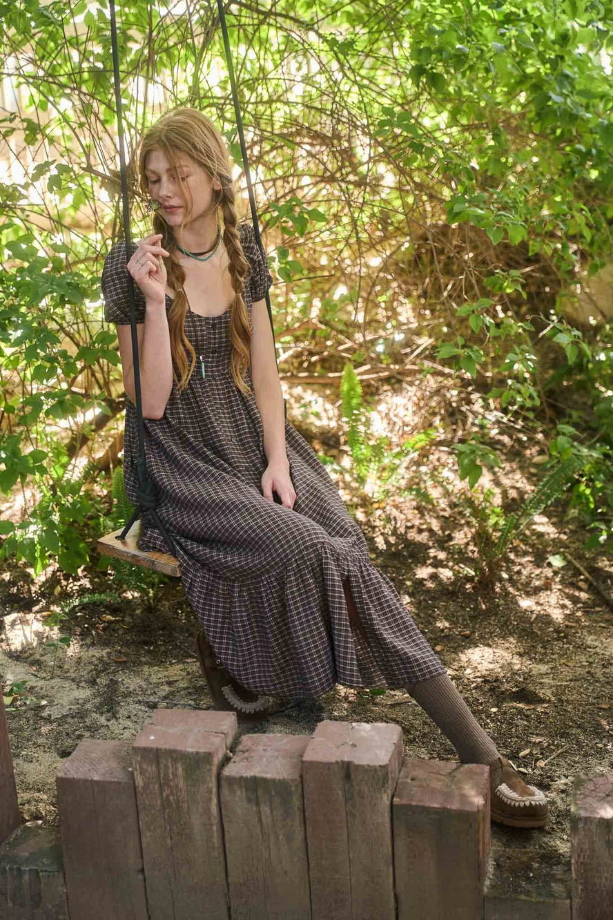 Savannah Plaid Maxi