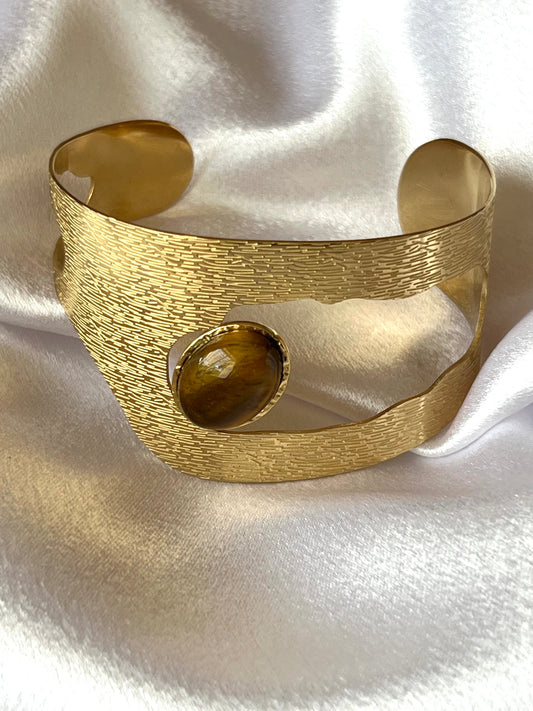 Stainless Steel Ethnic Bangle