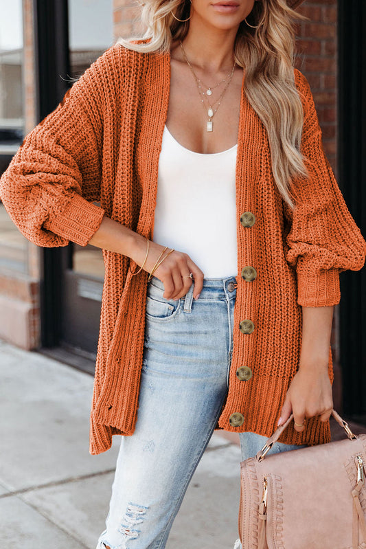 Gold Flame Cardigan