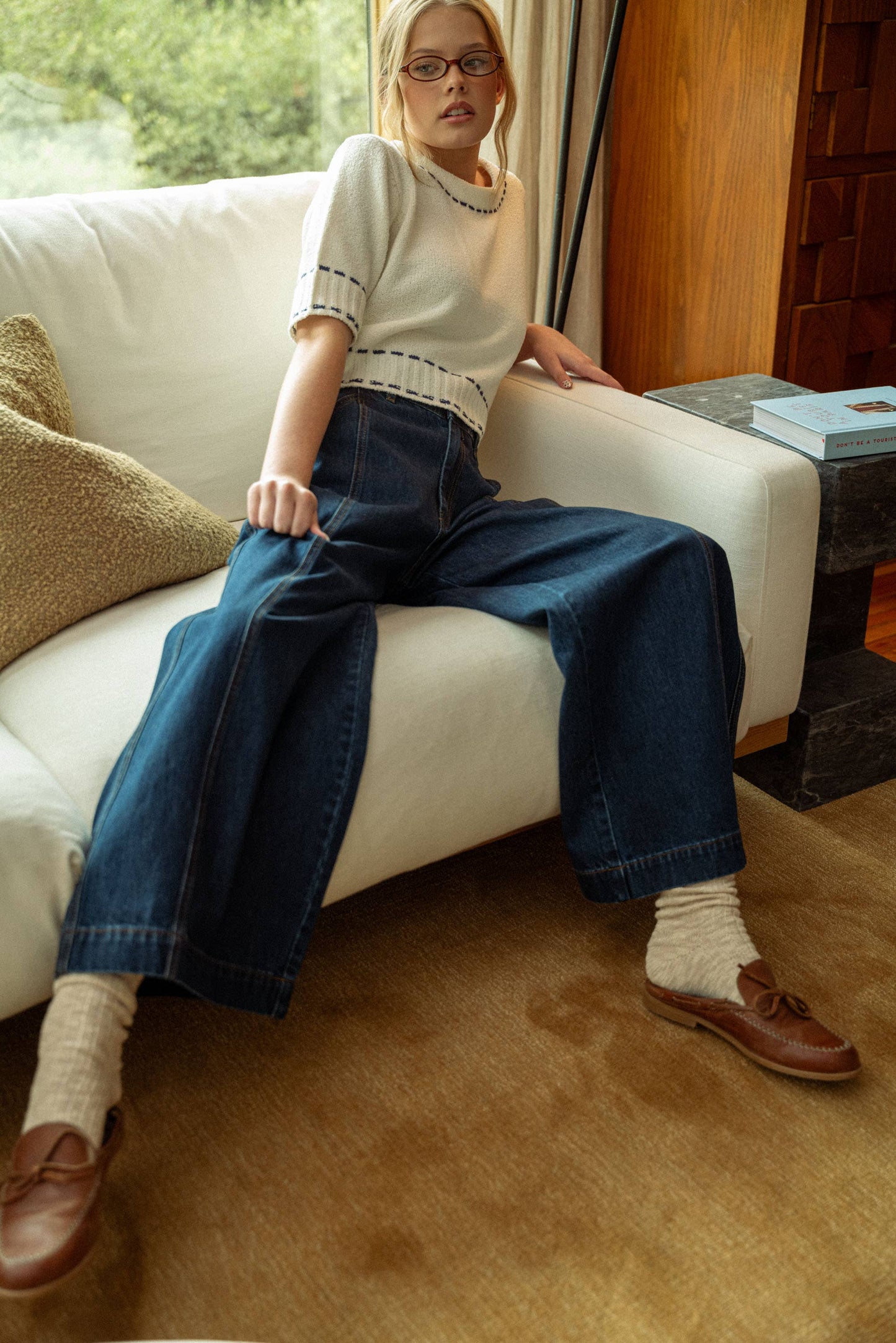 Midnight Muse Wide Leg Jeans