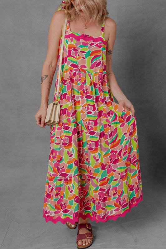 Ricrac Maxi Dress