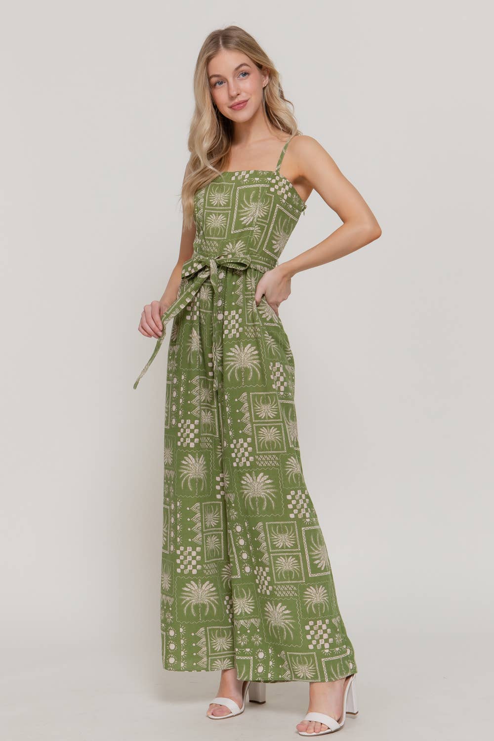 Endless Summer Printed Jumpsuit