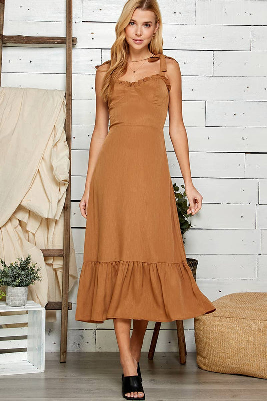 Golden Hour Tiered Dress