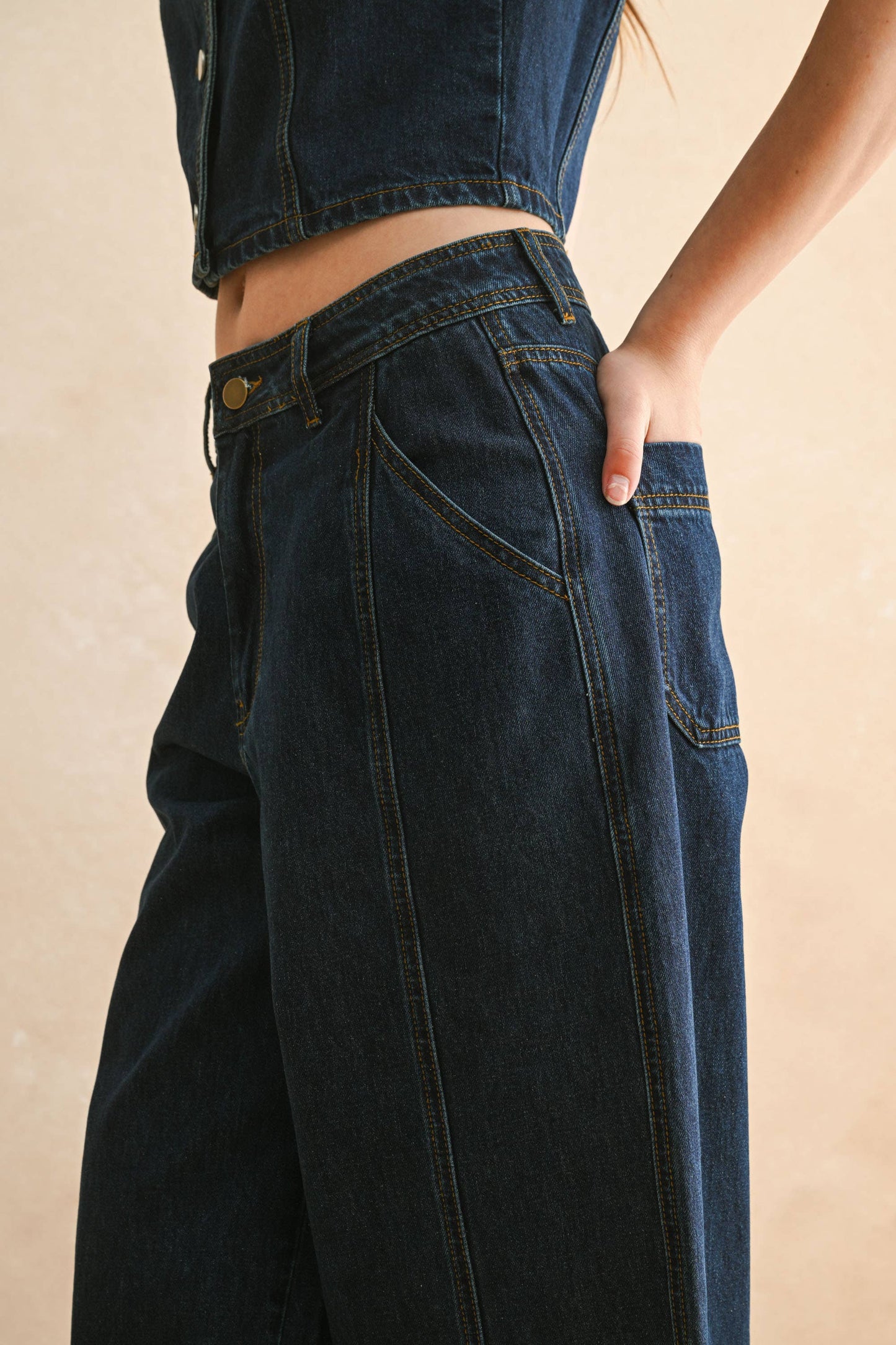 Midnight Muse Wide Leg Jeans