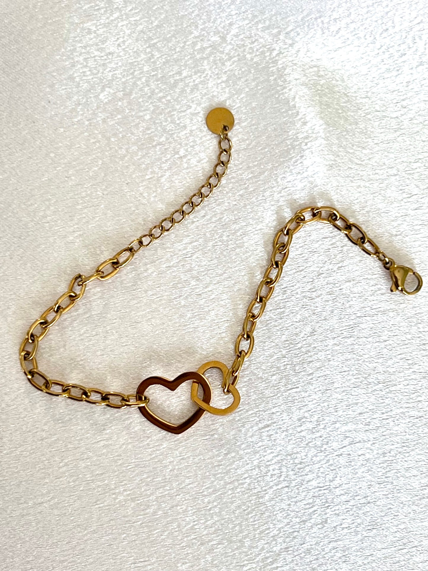 Connected Hearts Bracelet