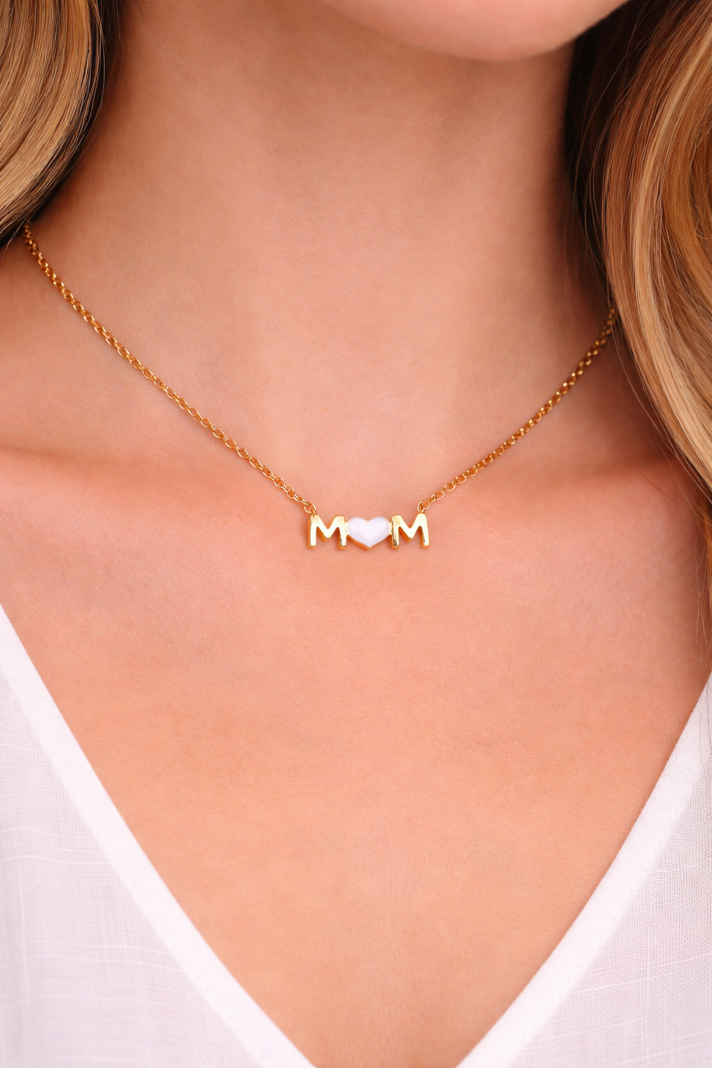 Mom Stainless Steel Necklace