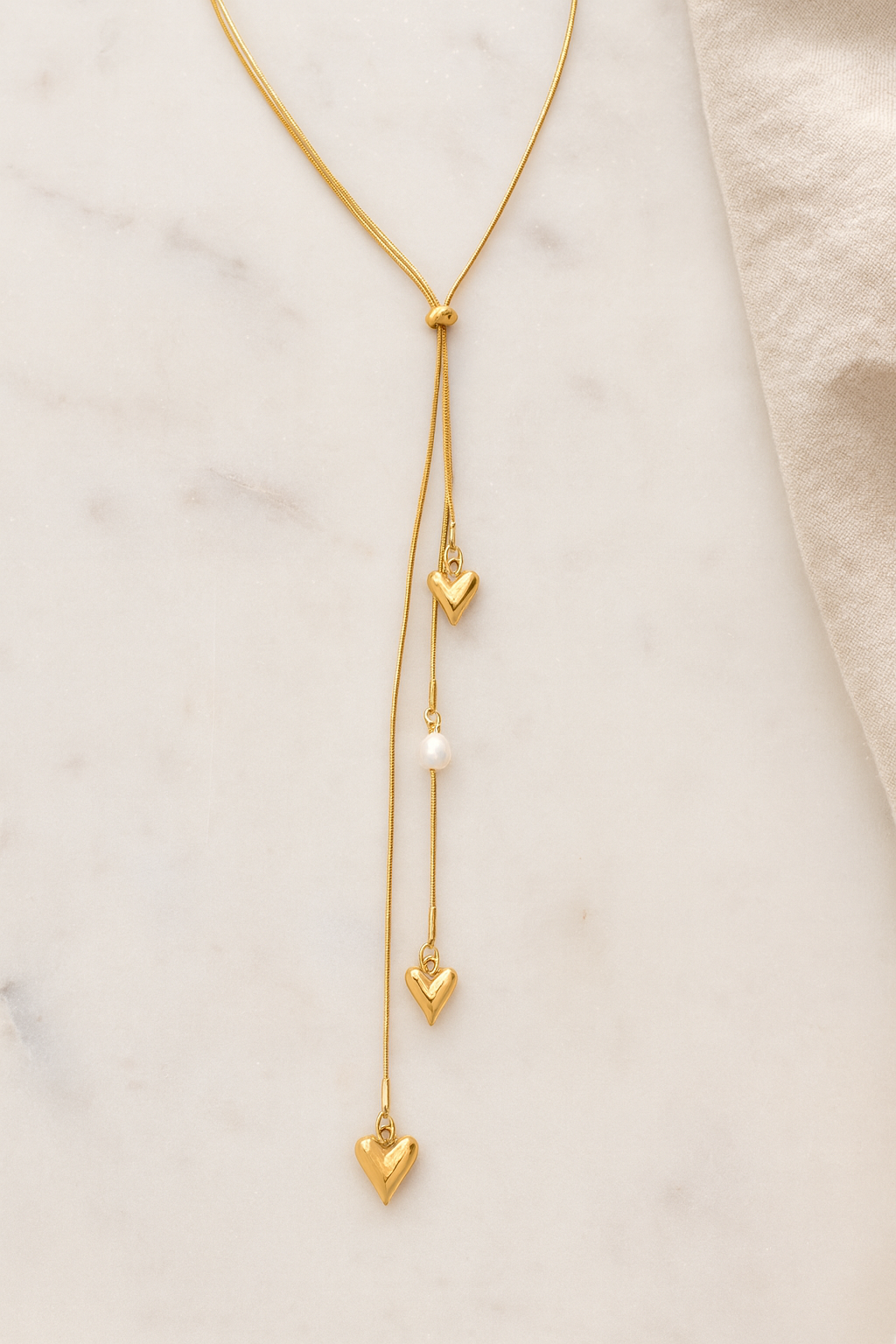 Adjustable Aura Stainless Steel Necklace