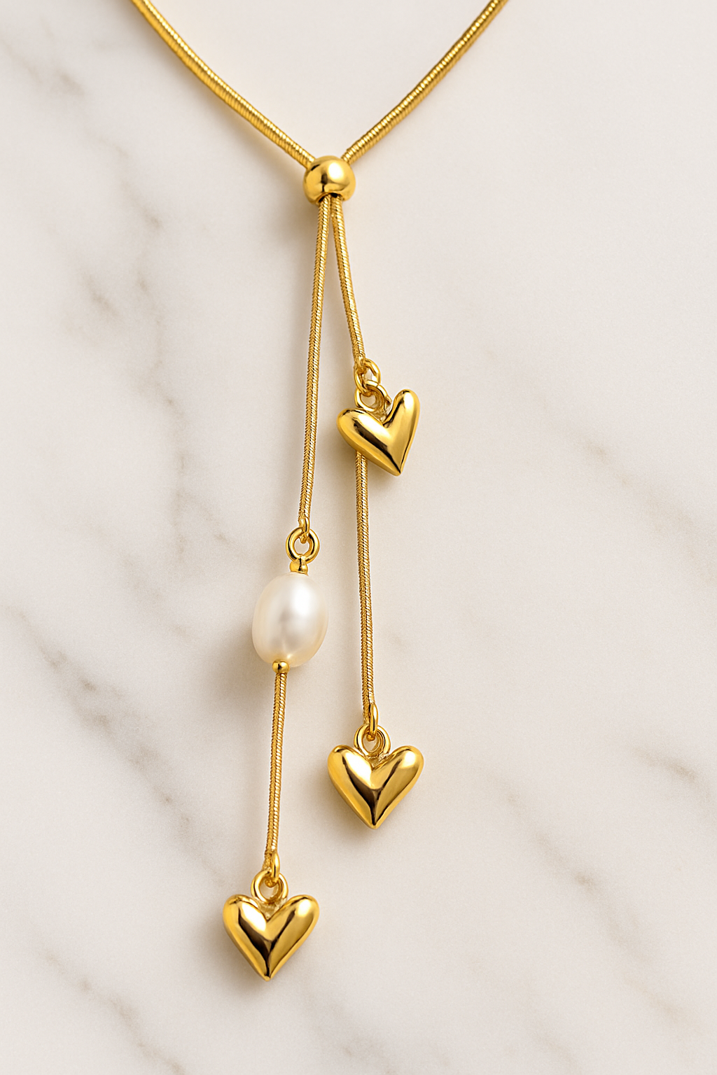 Adjustable Aura Stainless Steel Necklace