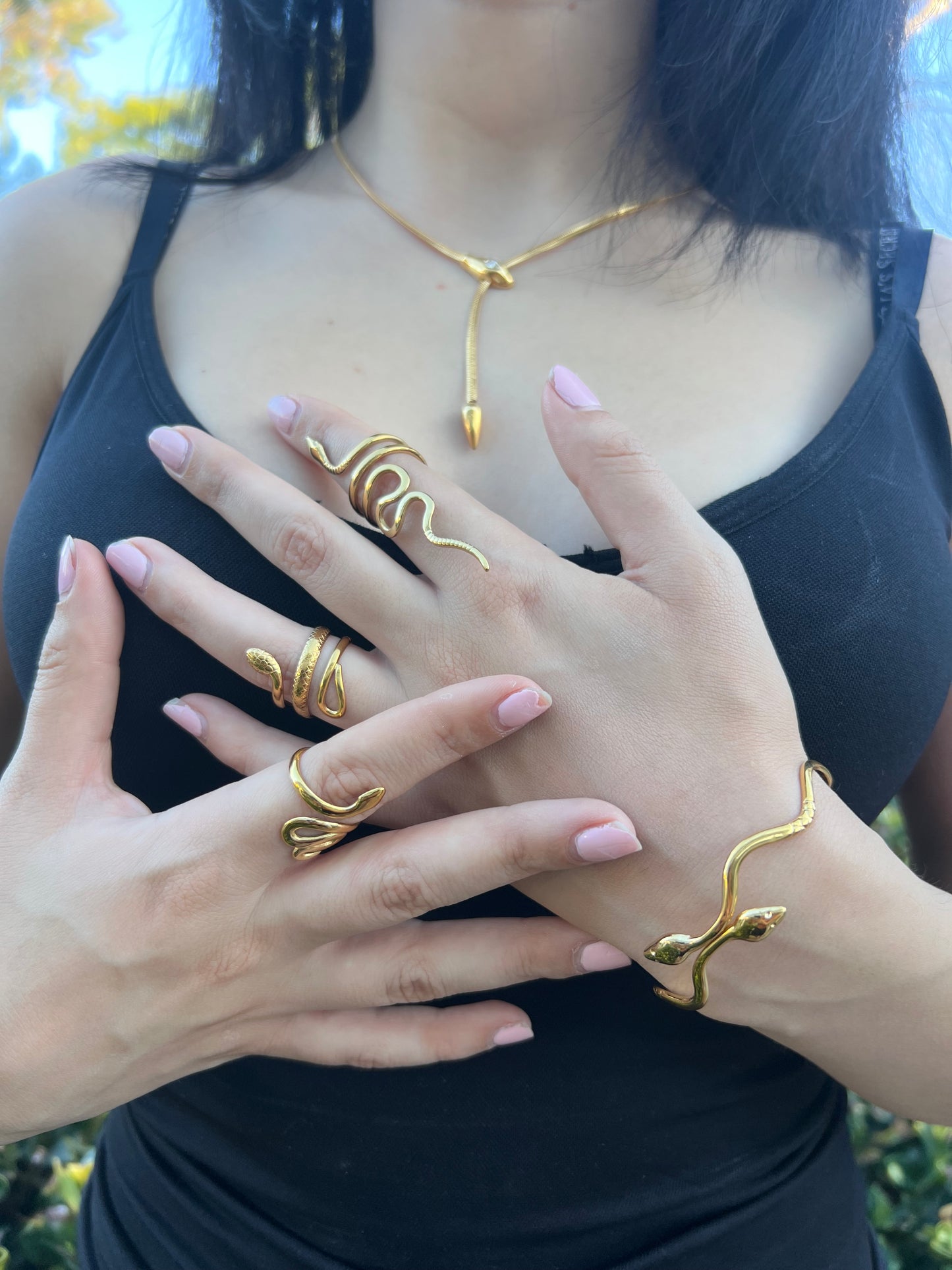 Serpent Wave Bangle
