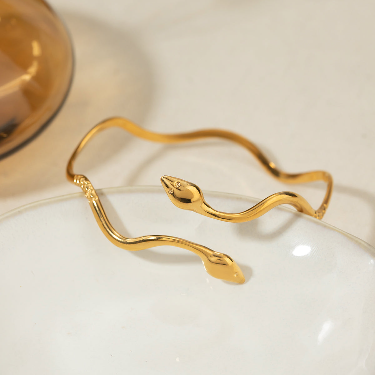 Serpent Wave Bangle