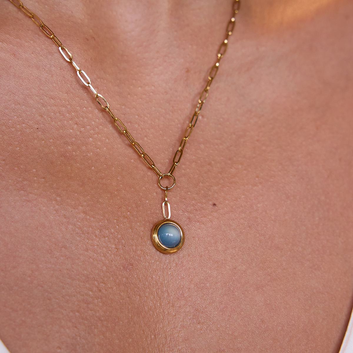 Blue Sky Stainless Steel Necklace