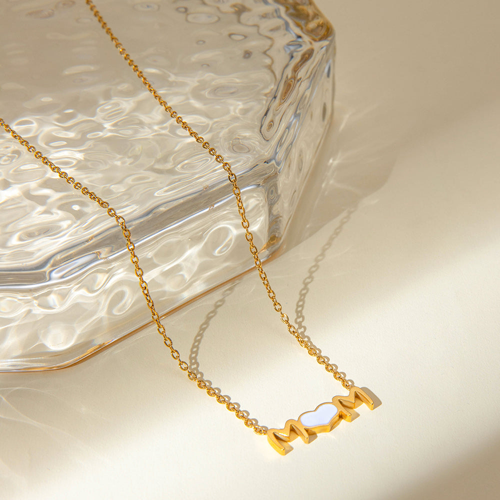 Mom Stainless Steel Necklace