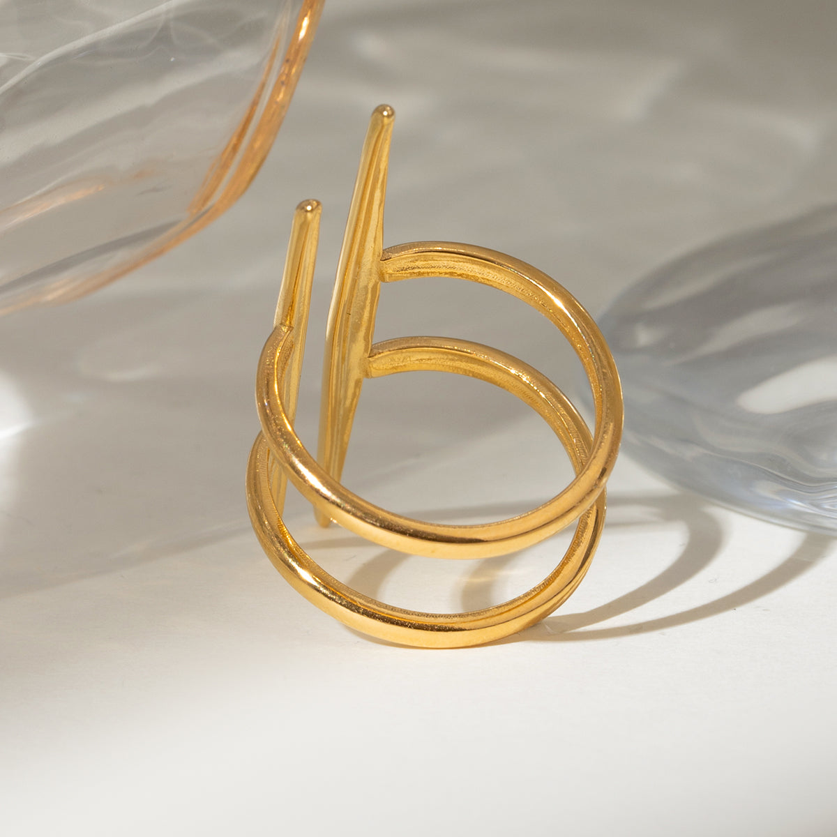 Whisper Line Adjustable Ring