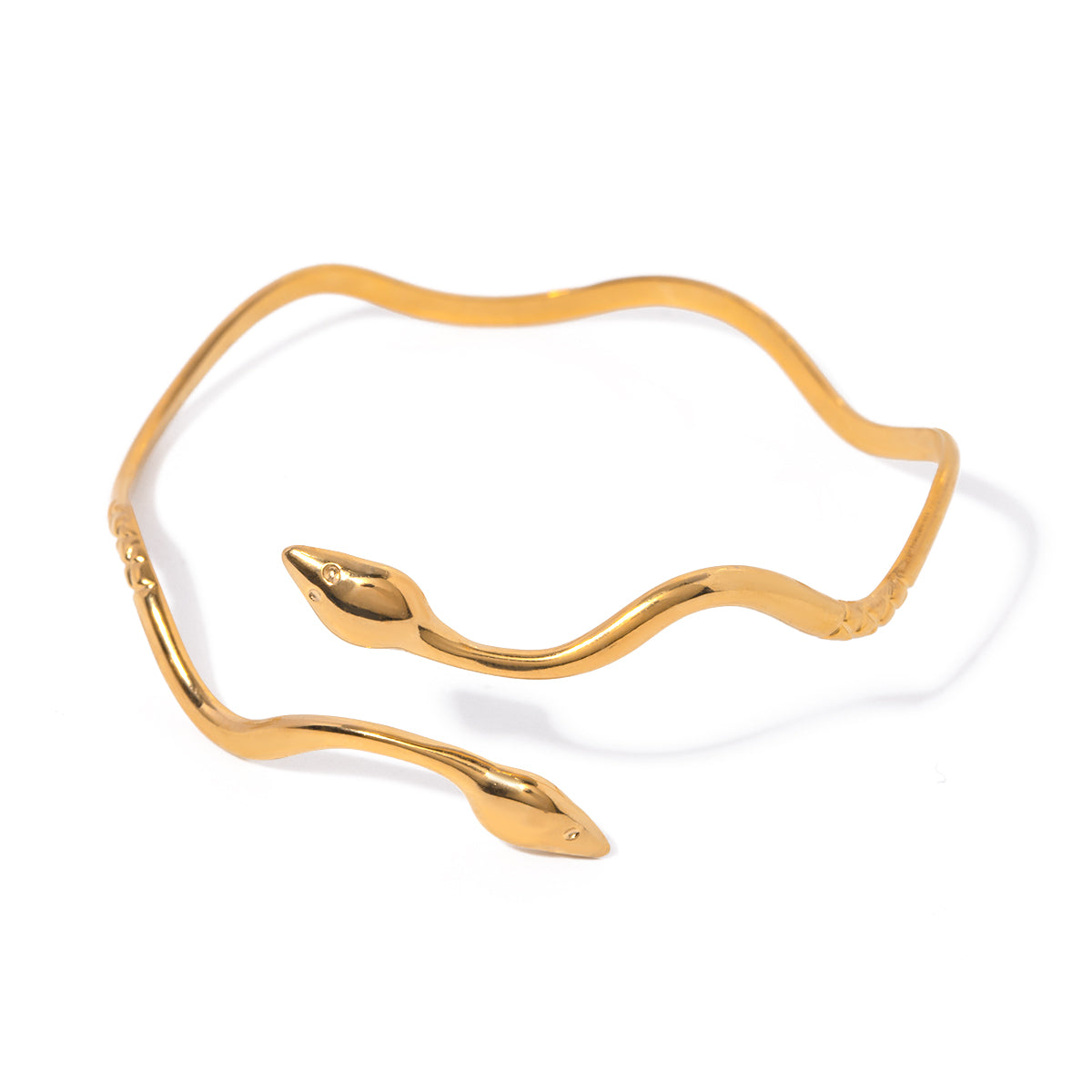Serpent Wave Bangle