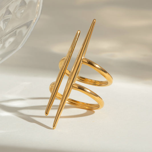 Whisper Line Adjustable Ring