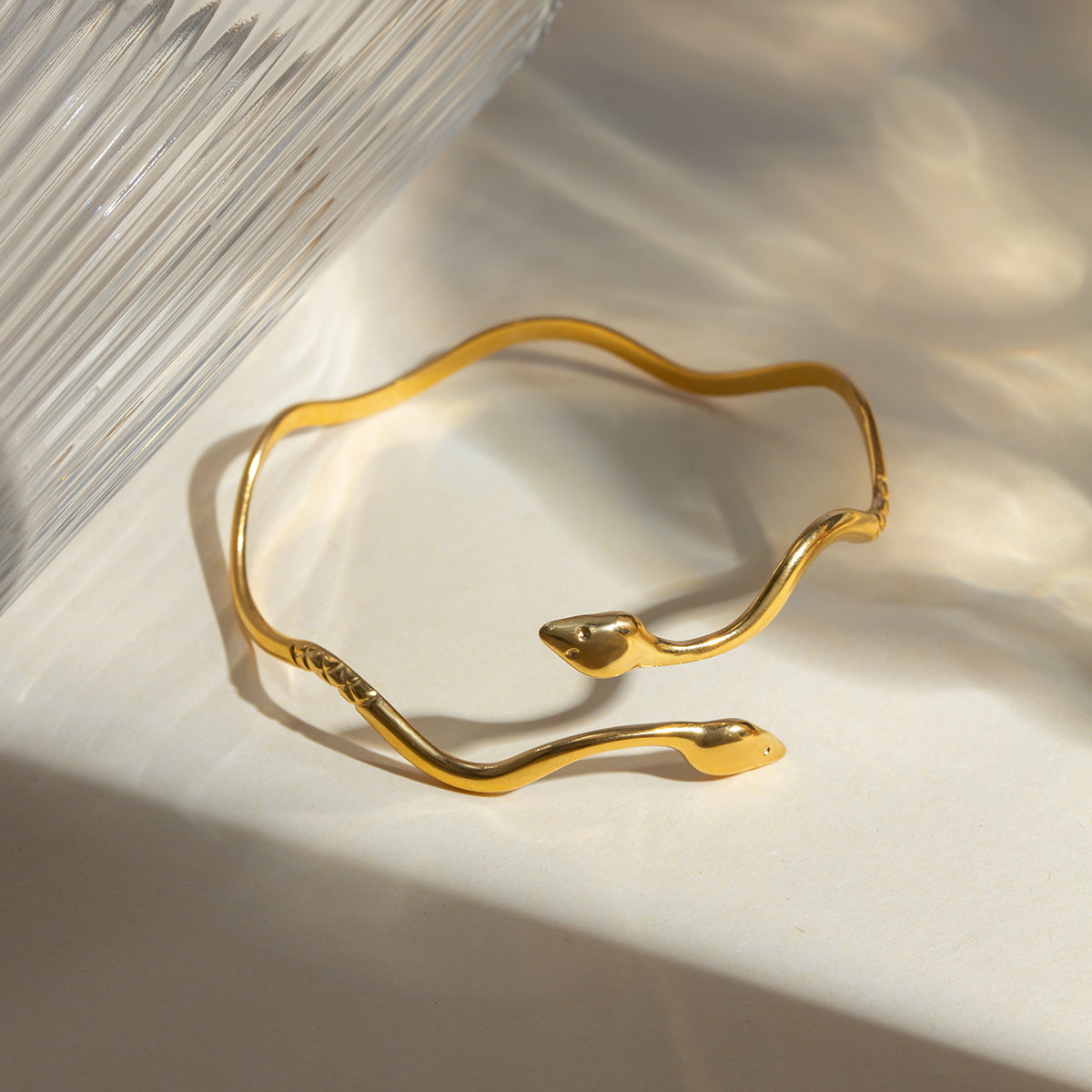 Serpent Wave Bangle