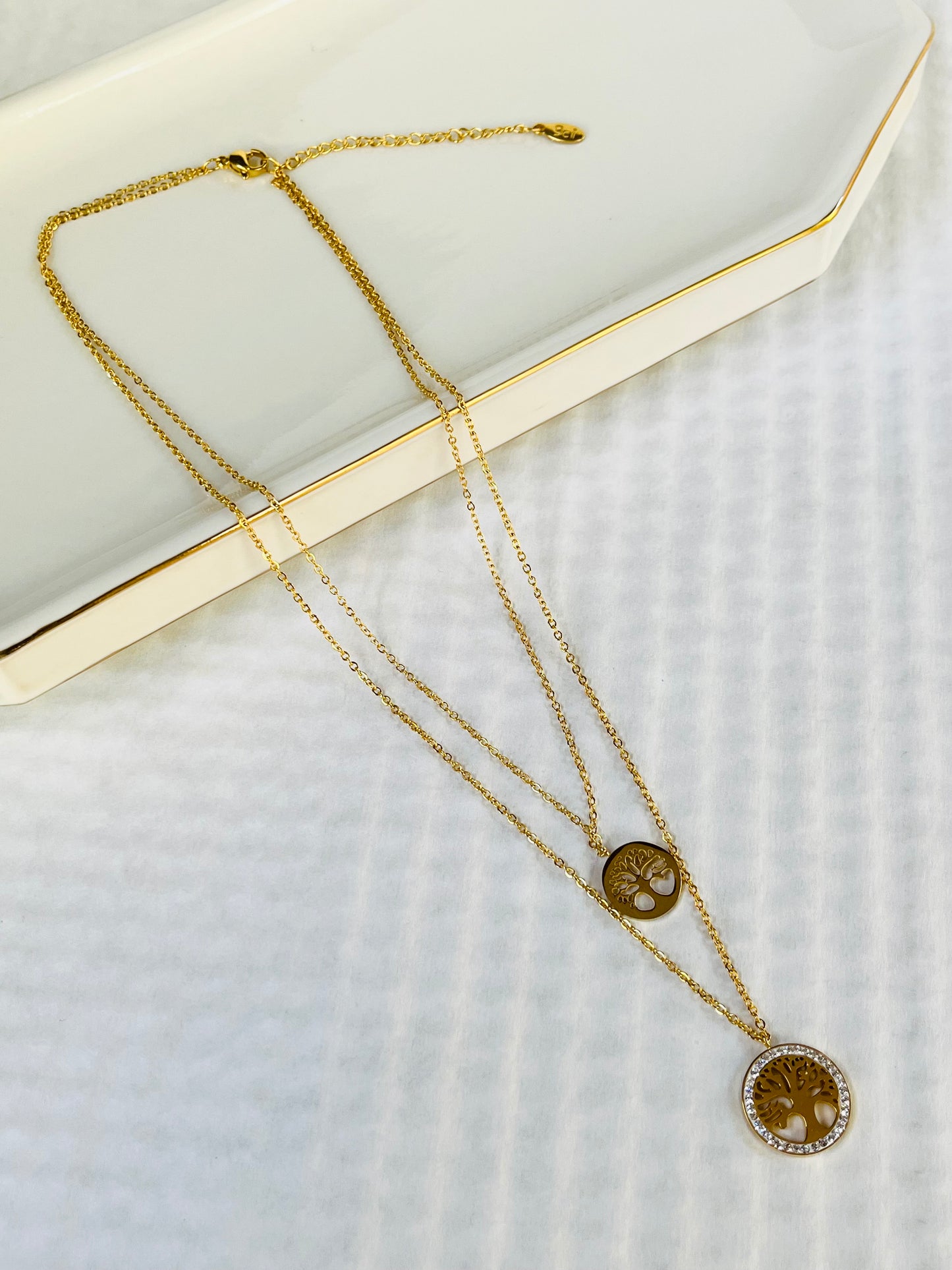 Eternal Roots Stainless Steel Necklace