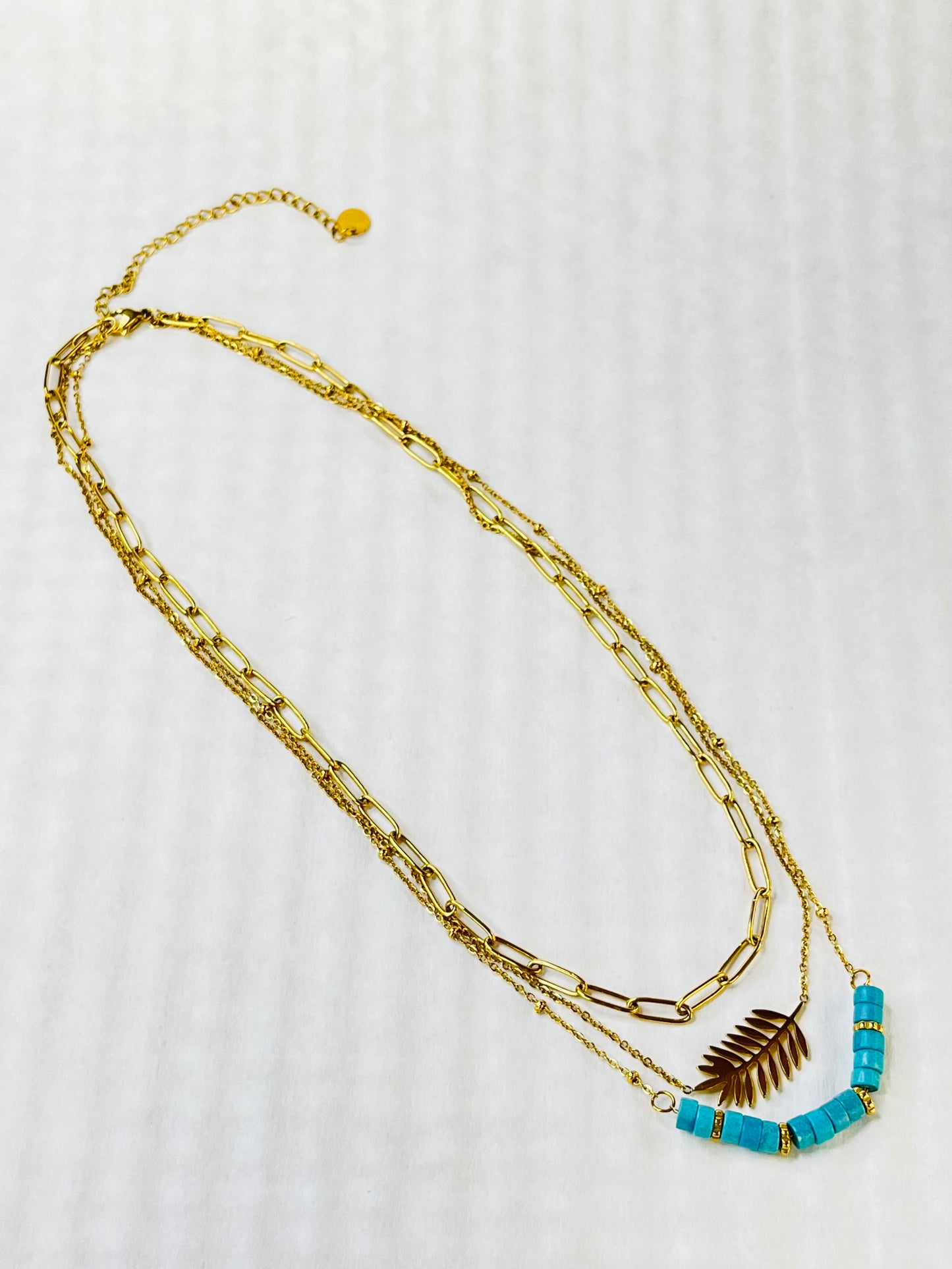 Enchanted Grove Stainless Steel Necklace