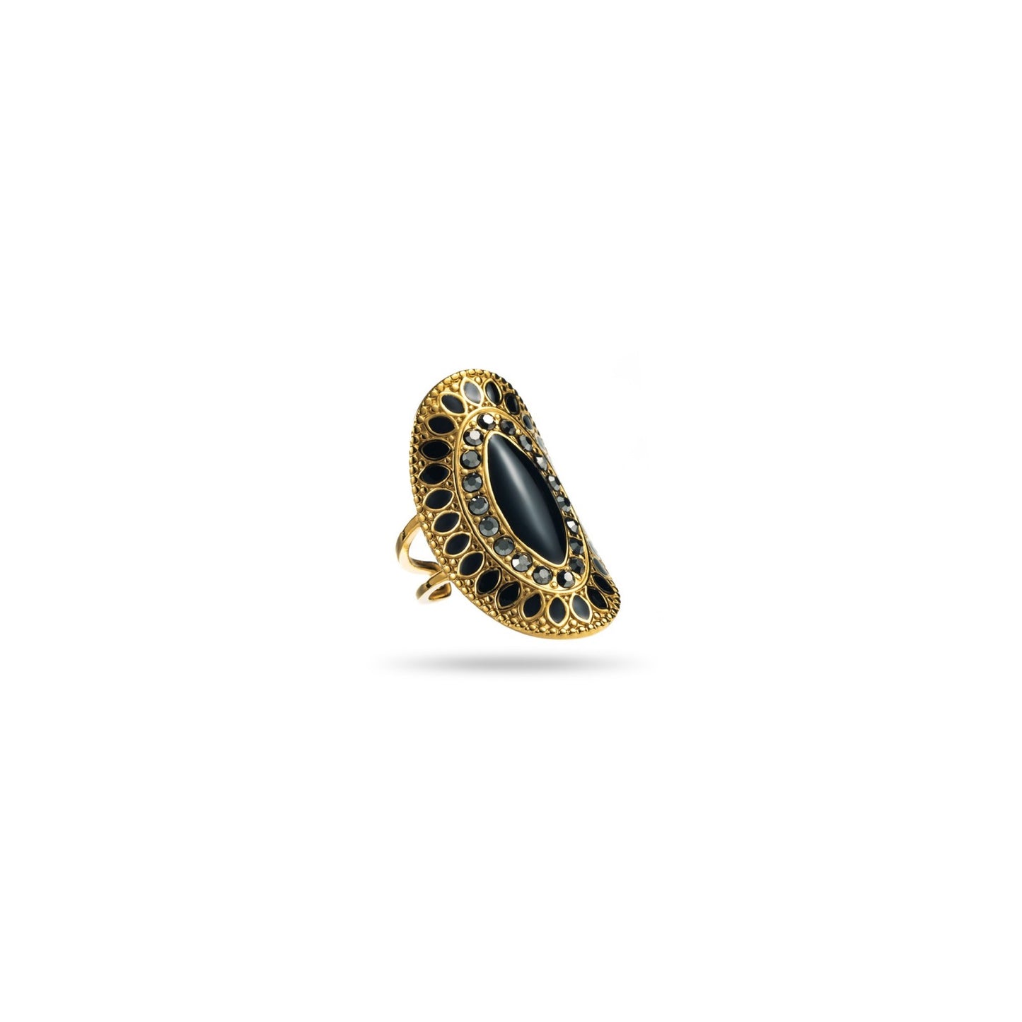 Strass Adjustable Stainless Steel Ring