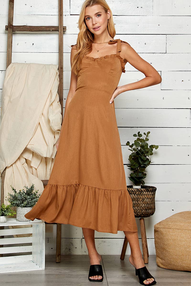 Golden Hour Tiered Dress
