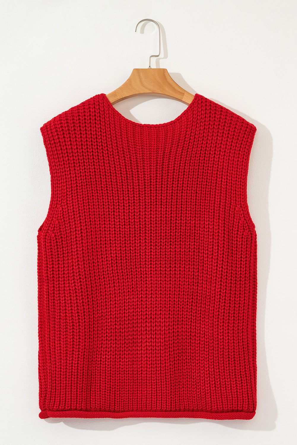 Scarlet Red  Sweater Vest