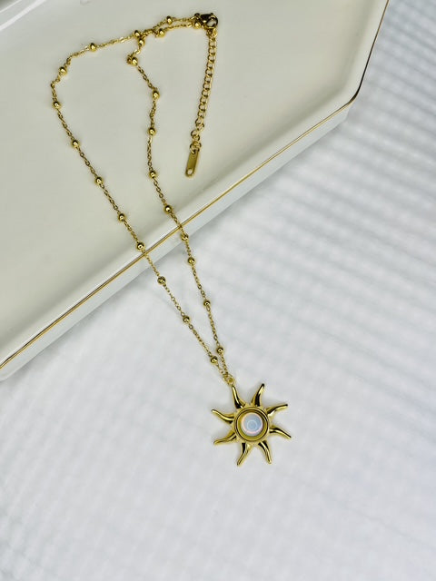 Solara Stainless Steel Necklace