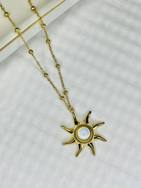 Solara Stainless Steel Necklace