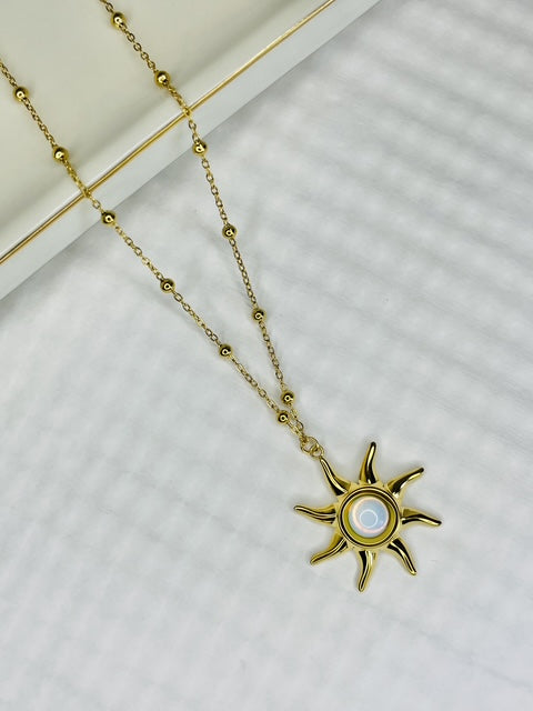 Solara Stainless Steel Necklace