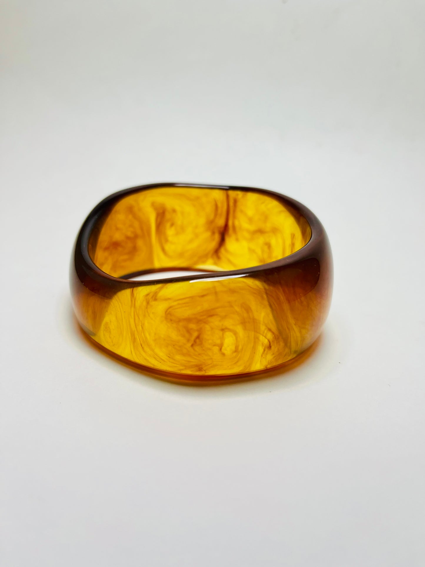 Amber Swirl Bangle