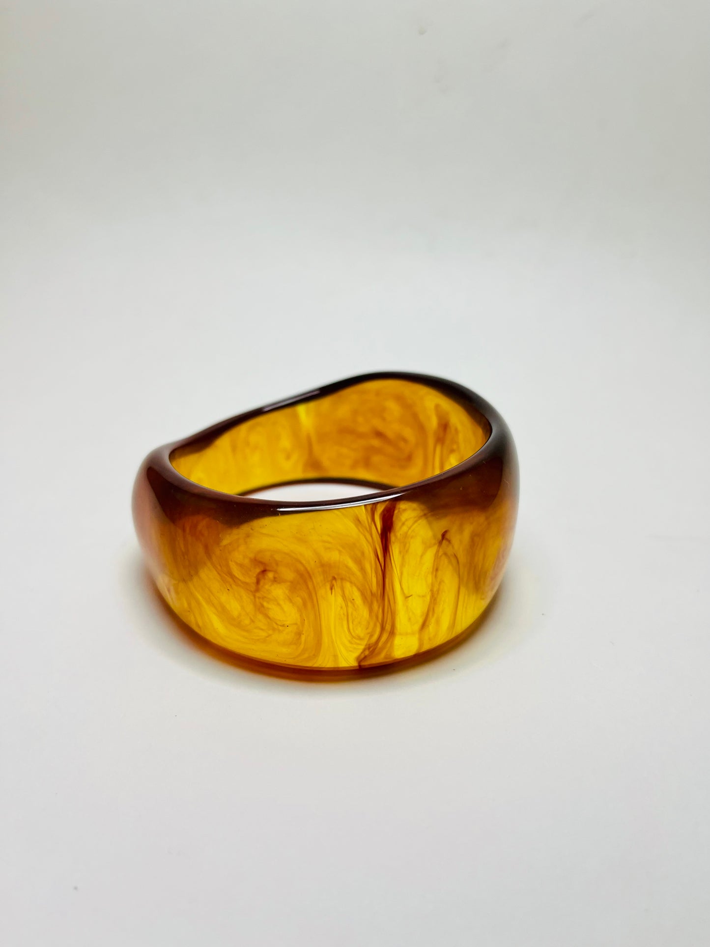 Amber Swirl Bangle