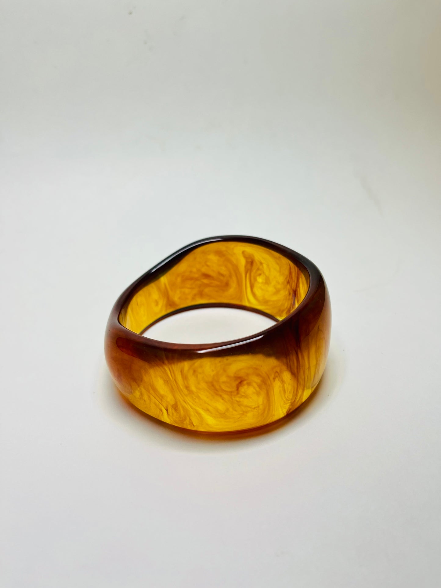 Amber Swirl Bangle