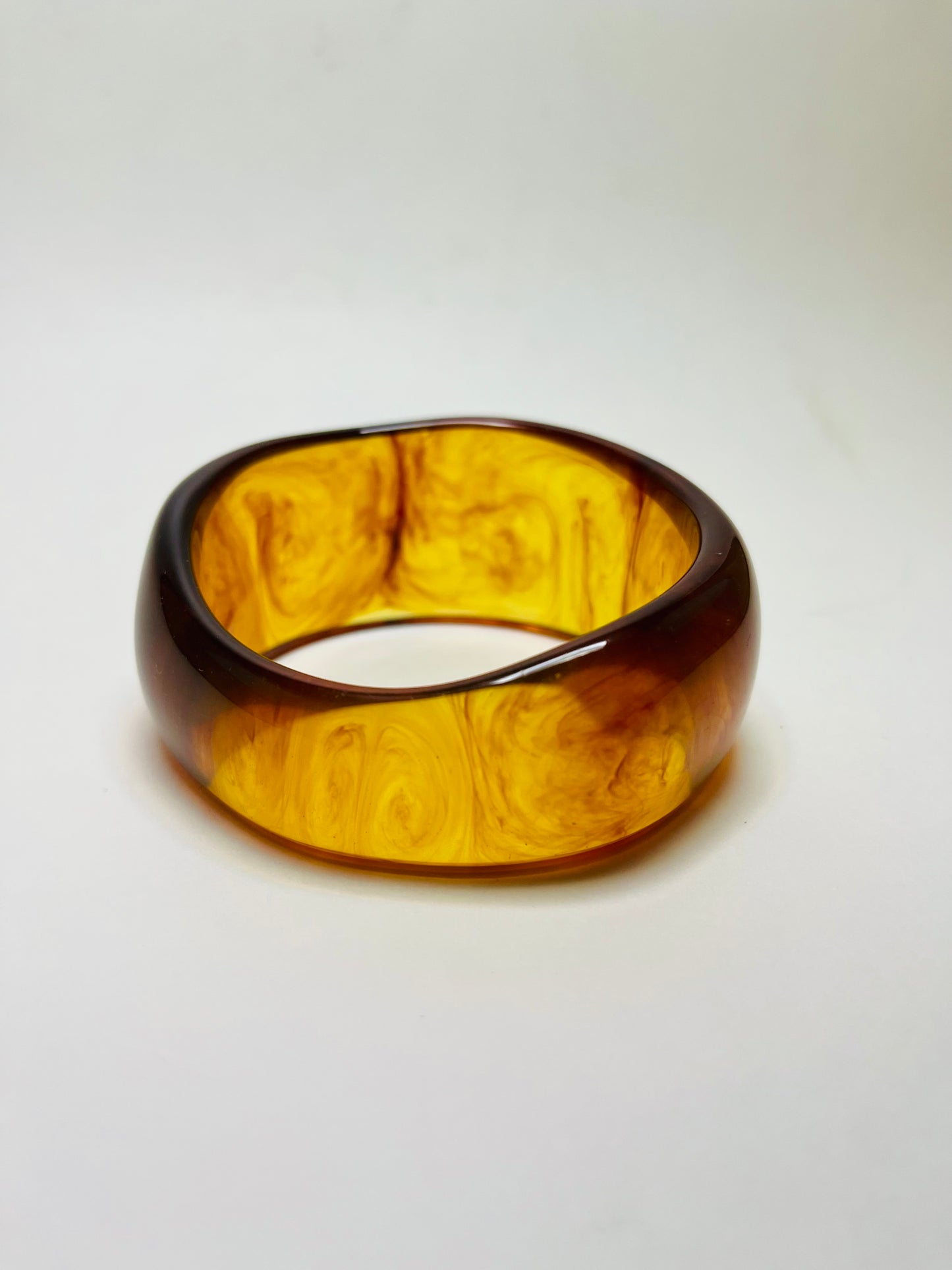 Amber Swirl Bangle